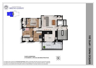 Apartamento, 3 quartos, 102 m² - Foto 3