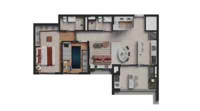 Apartamento, 2 quartos, 73 m² - Foto 4