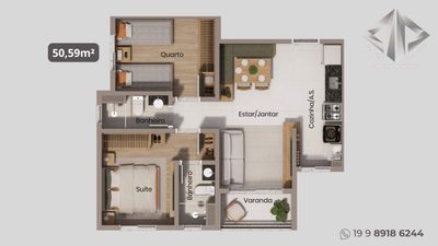 Apartamento, 2 quartos - Foto 5