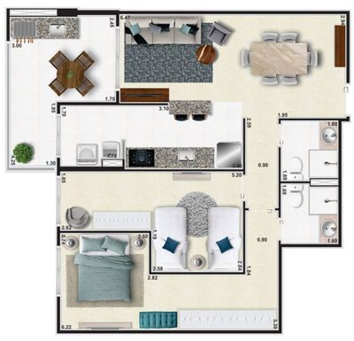 Apartamento, 2 quartos, 79 m² - Foto 5