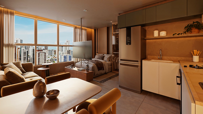 Apartamento, 1 quarto, 28 m² - Foto 5