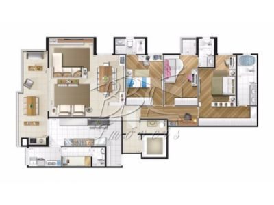 Apartamento, 3 quartos, 107 m² - Foto 4