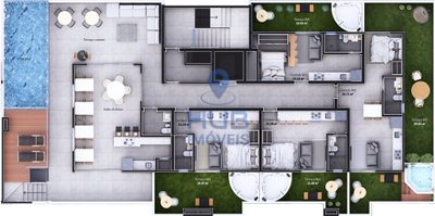 Apartamento, 2 quartos, 67 m² - Foto 3