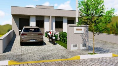 Casa, 2 quartos, 57 m² - Foto 2