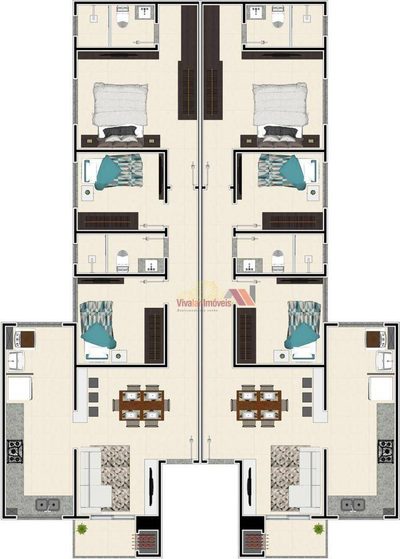 Apartamento, 3 quartos, 77 m² - Foto 5