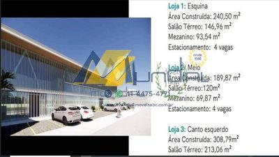 Loja-Salão, 241 m² - Foto 1