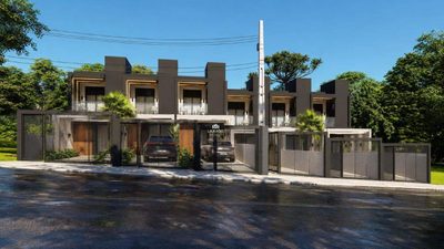 Sobrado, 2 quartos, 103 m² - Foto 1