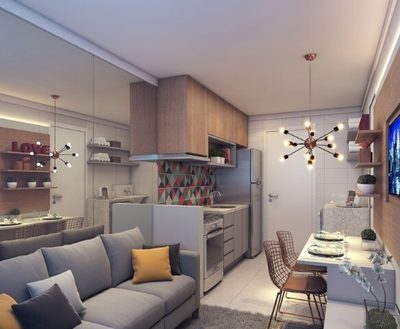 Apartamento, 1 quarto, 26 m² - Foto 2