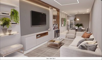 Apartamento, 3 quartos, 109 m² - Foto 3