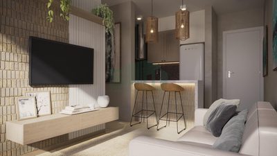 Apartamento, 1 quarto, 34 m² - Foto 5