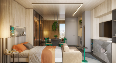 Apartamento, 1 quarto, 34 m² - Foto 4