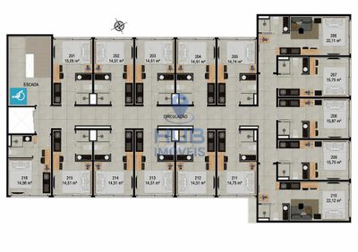 Kitnet-Studio, 14 m² - Foto 1