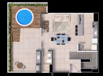 Cobertura, 4 quartos, 163 m² - Foto 4