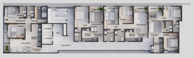 Apartamento, 1 quarto, 35 m² - Foto 2
