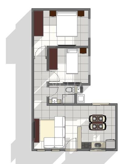 Casa, 2 quartos, 54 m² - Foto 3