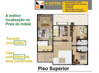 Casa, 4 quartos, 300 m² - Foto 5
