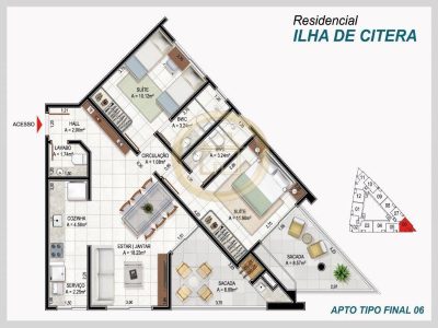 Apartamento, 2 quartos, 86 m² - Foto 2