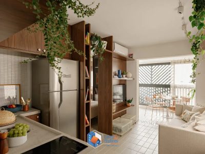 Apartamento, 1 quarto, 33 m² - Foto 2