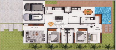 Casa de Condomínio, 3 quartos - Foto 5