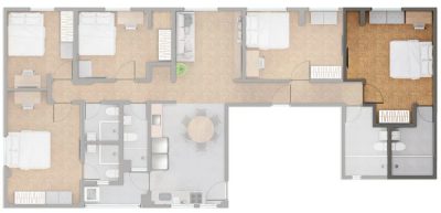 Apartamento, 5 quartos, 158 m² - Foto 1
