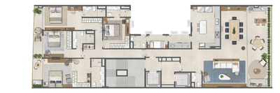 Cobertura, 5 quartos, 415 m² - Foto 5