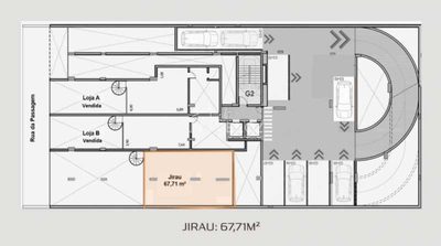 Loja-Salão, 238 m² - Foto 1