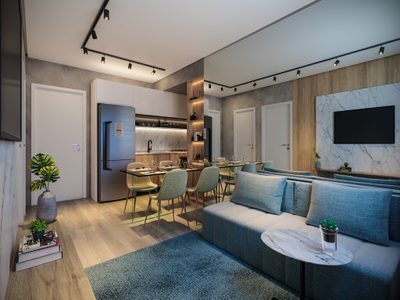 Apartamento, 2 quartos, 44 m² - Foto 4