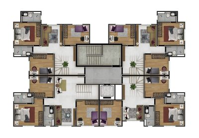 Apartamento, 2 quartos, 53 m² - Foto 5