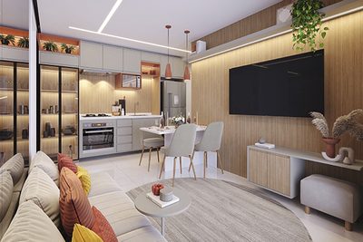 Apartamento, 2 quartos, 41 m² - Foto 2