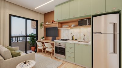 Apartamento, 1 quarto, 24 m² - Foto 4
