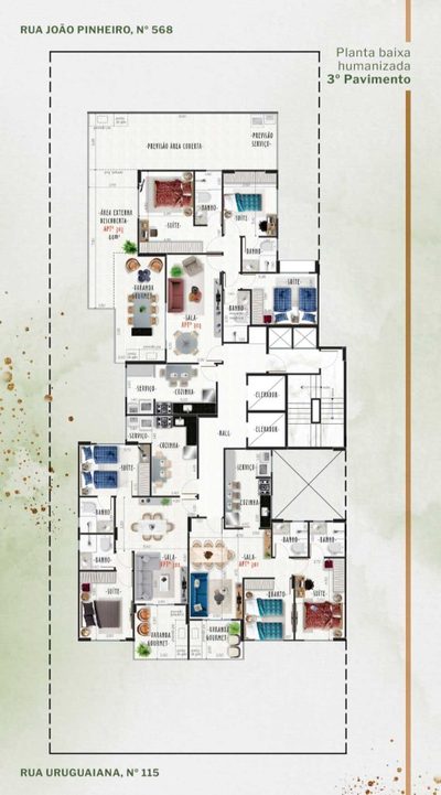 Apartamento, 2 quartos, 111 m² - Foto 2