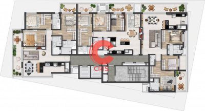 Apartamento, 3 quartos, 116 m² - Foto 3