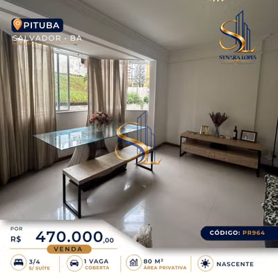 Apartamento, 3 quartos, 80 m² - Foto 1