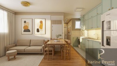 Apartamento, 2 quartos, 55 m² - Foto 2