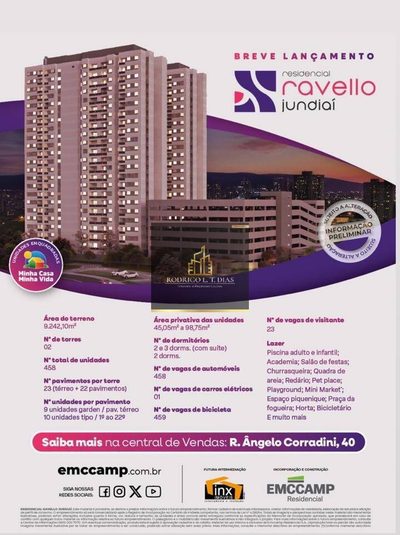 Apartamento, 2 quartos, 50 m² - Foto 2