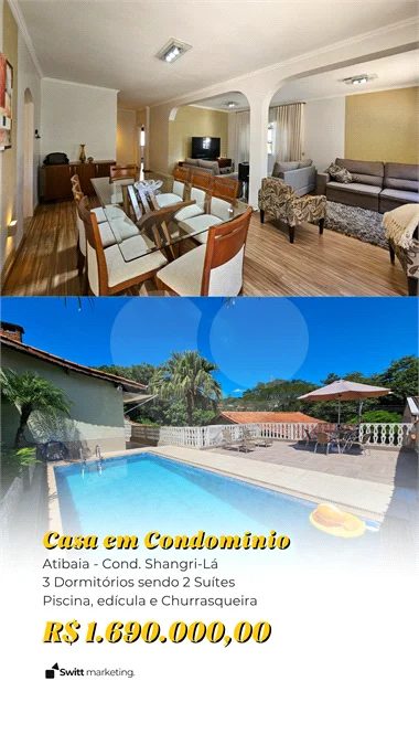 Casa de Condomínio, 3 quartos - Foto 5