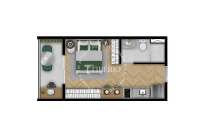 Apartamento, 1 quarto, 24 m² - Foto 5