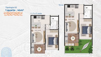 Apartamento, 1 quarto, 44 m² - Foto 5