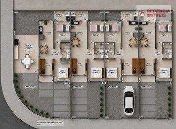 Casa, 2 quartos, 49 m² - Foto 3