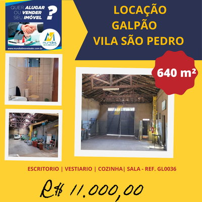 Depósito-Galpão, 640 m² - Foto 3