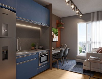 Apartamento, 2 quartos, 35 m² - Foto 3