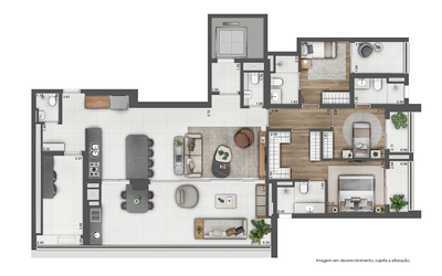 Apartamento, 4 quartos, 171 m² - Foto 5