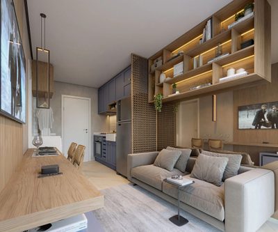 Apartamento, 1 quarto, 27 m² - Foto 3