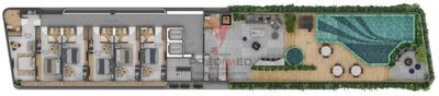 Flat/Apart Hotel, 1 quarto, 40 m² - Foto 4