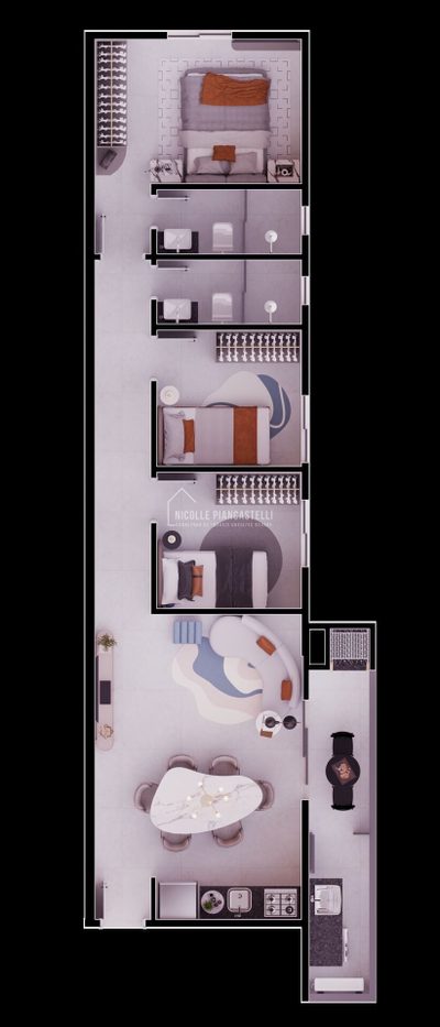 Apartamento, 3 quartos, 72 m² - Foto 4
