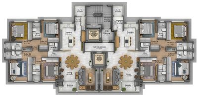 Cobertura, 4 quartos, 296 m² - Foto 4
