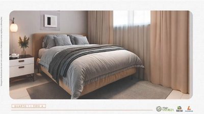 Apartamento, 2 quartos, 43 m² - Foto 3