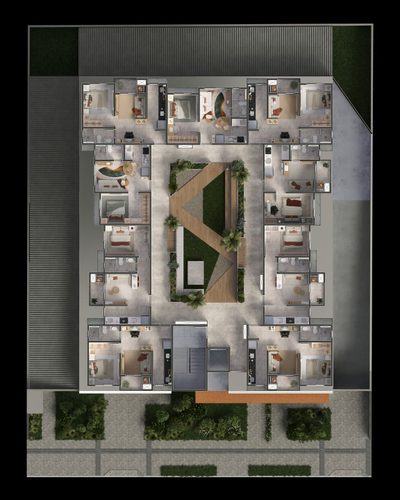 Apartamento, 1 quarto, 36 m² - Foto 2