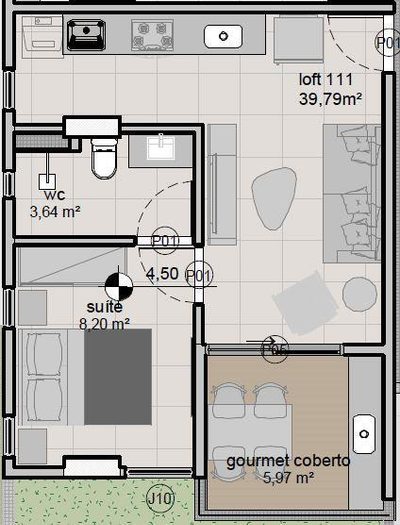 Casa, 2 quartos, 94 m² - Foto 1