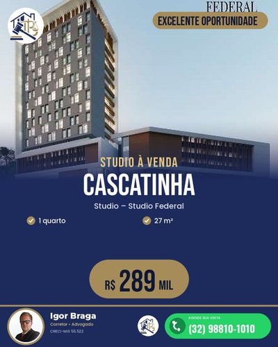Apartamento, 1 quarto, 27 m² - Foto 1